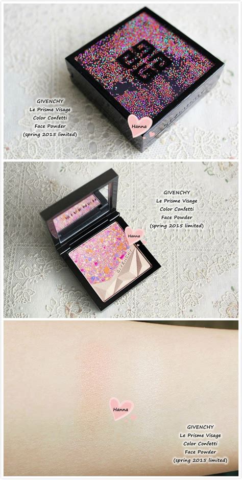 givenchy le prisme visage color confetti|Givenchy COLOreCREATION Spring Look .